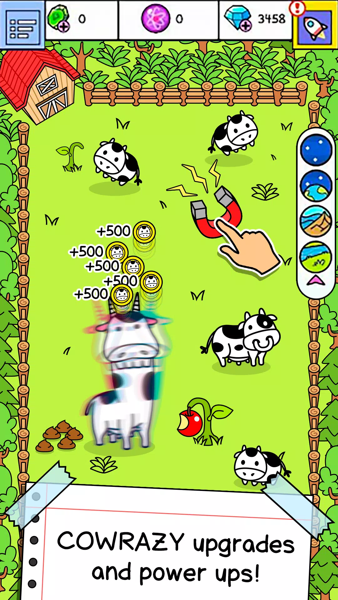 Schermata Cow Evolution 2