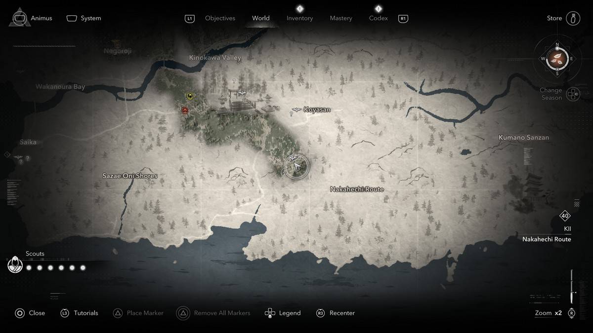 Legendarische Sumi-E-locatie in Assassin's Creed Shadows