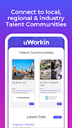 uWorkin Jobs स्क्रीनशॉट 1