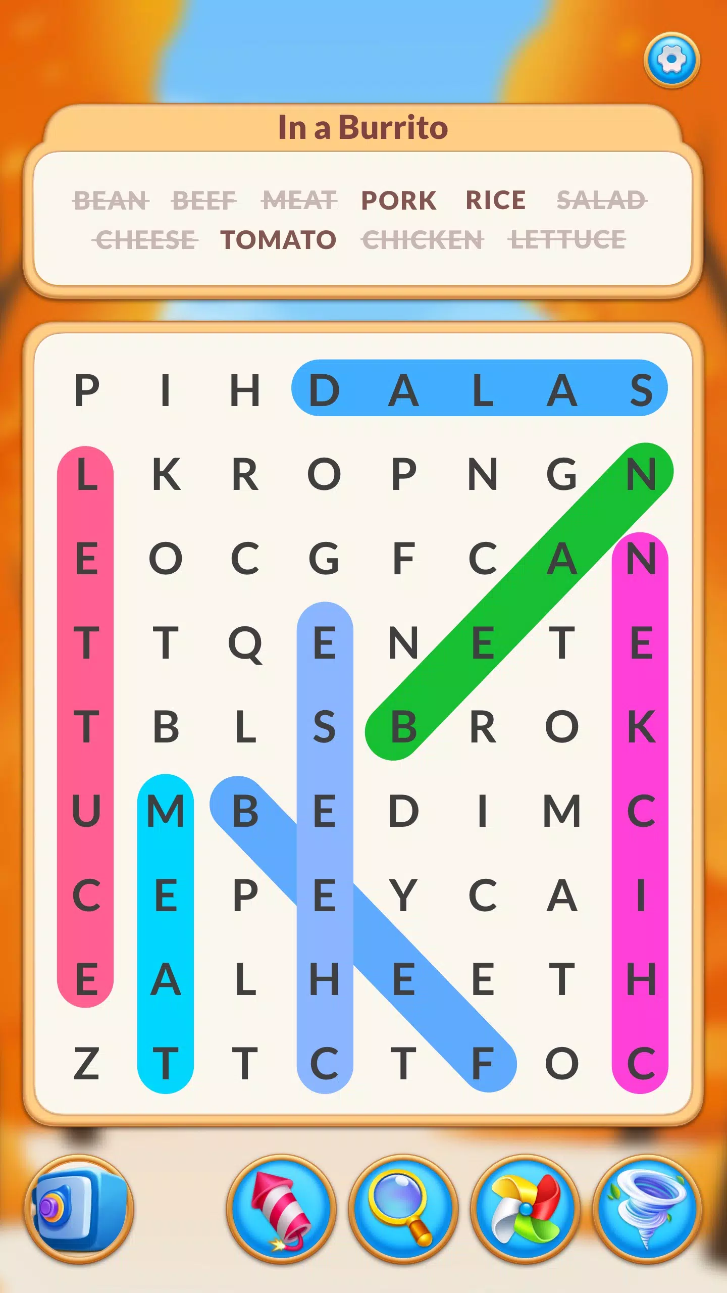 Word Carnival Captura de pantalla 1