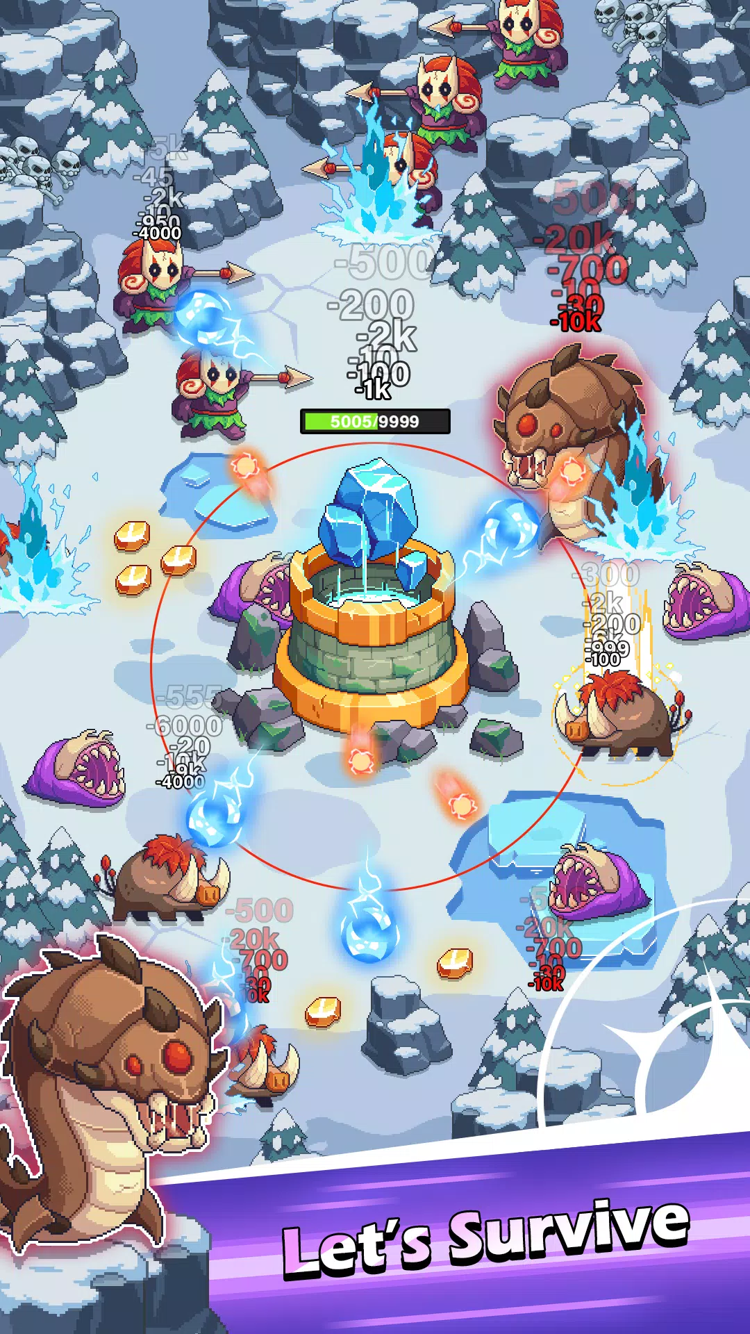 Pixel Defense: Idle TD ဖန်သားပြင်ဓာတ်ပုံ 1