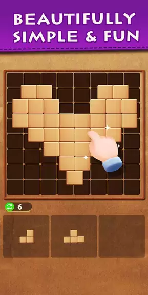 Wood Block Puzzle Classic Game Ekran Görüntüsü 3