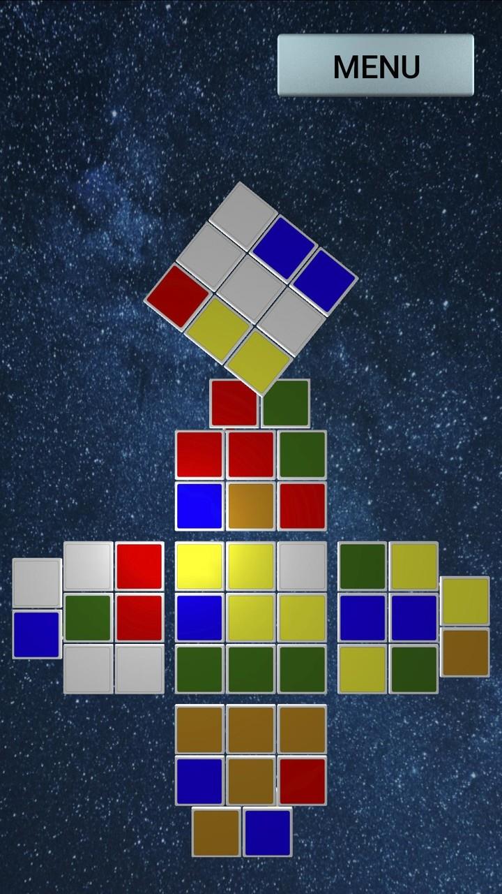 Rubik's Cube - 2D ဖန်သားပြင်ဓာတ်ပုံ 2