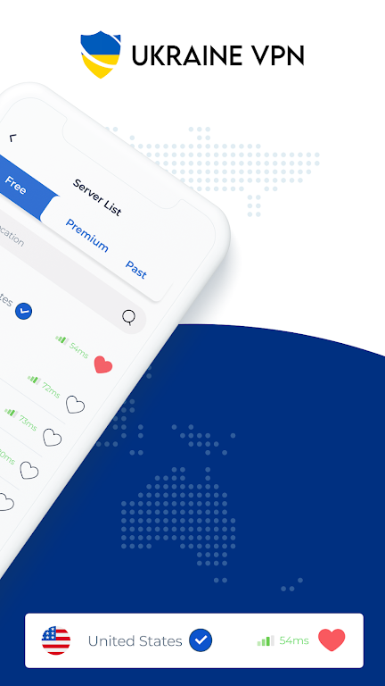 VPN Ukraine - Get Ukraine IP 스크린샷 2