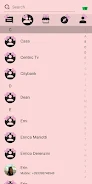 SMS Theme Ribbon Pink messages Screenshot 3