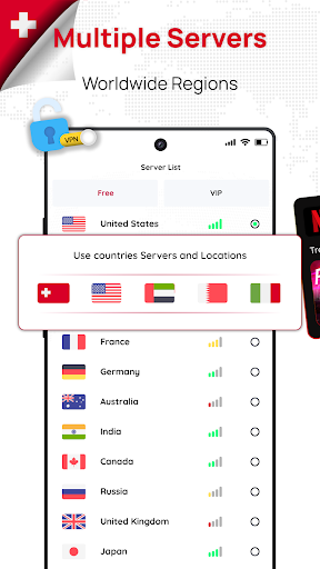 Switzerland VPN: Get Swiss IP Schermafbeelding 1