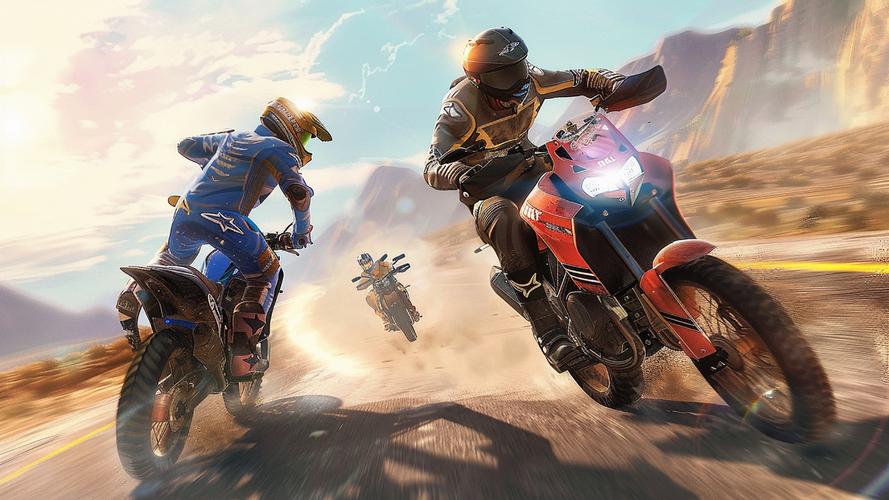 Highway Bike Attack Race Game Captura de pantalla 1