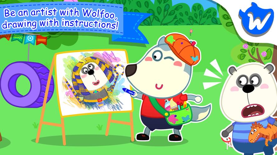 Wolfoo World Educational Games 스크린샷 0