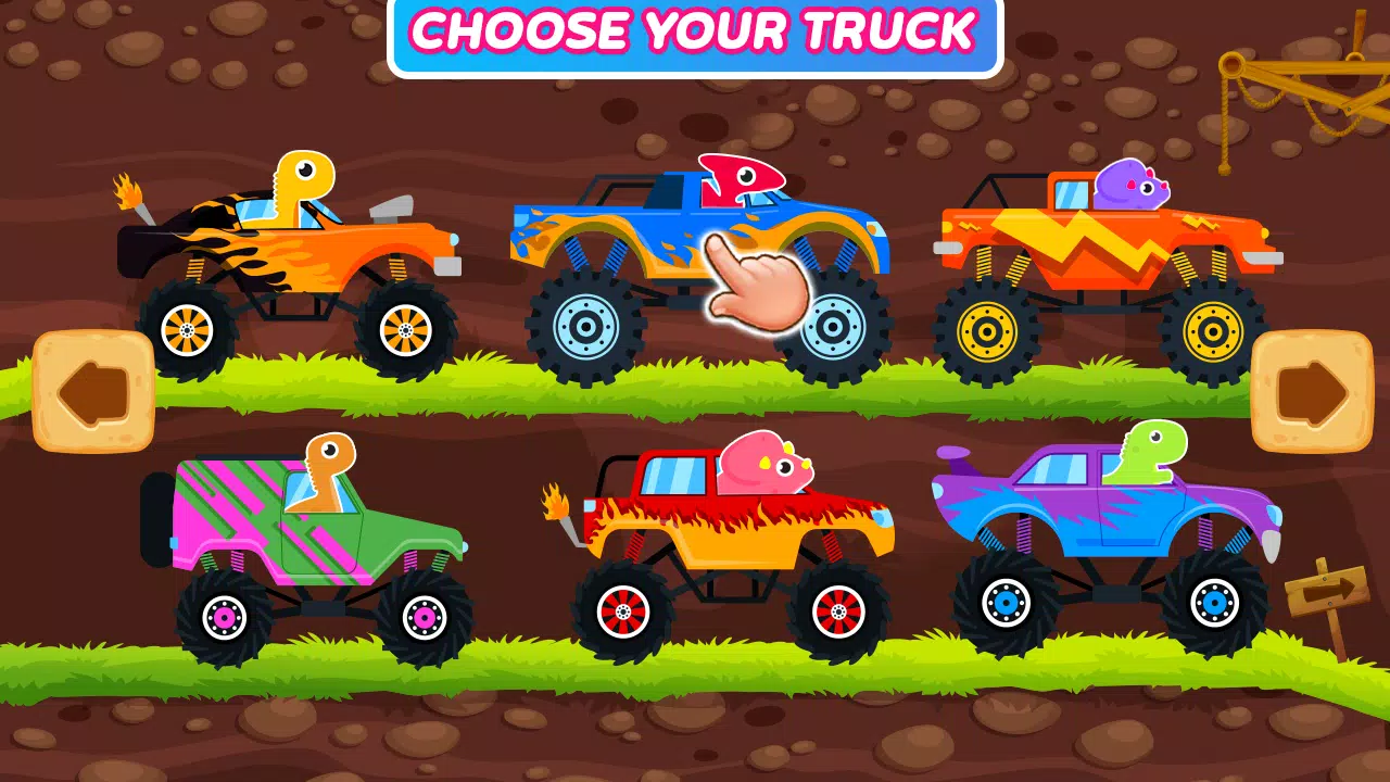 Dinosaurs Trucks Auto Workshop 스크린샷 2