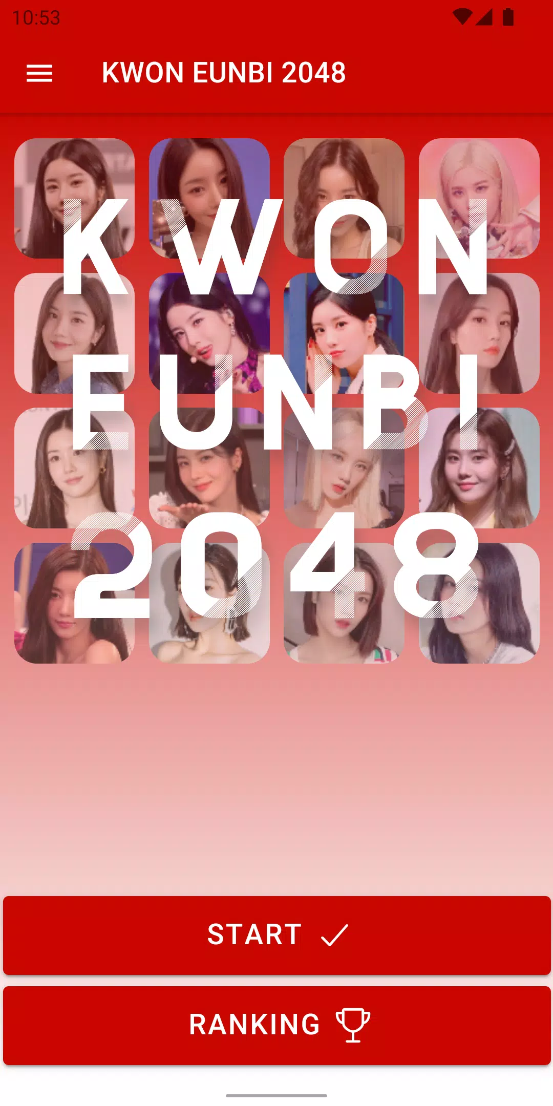 KWON EUNBI 2048 Game ဖန်သားပြင်ဓာတ်ပုံ 0