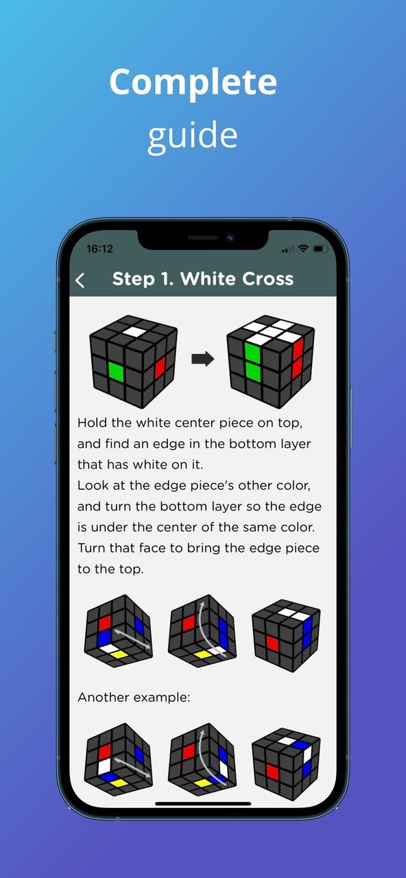 Rubik Cube: Solver and Guide スクリーンショット 3