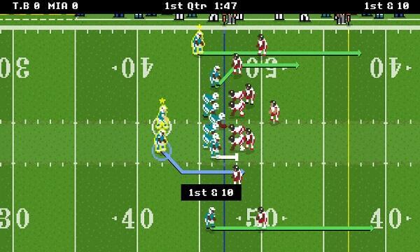 Retro Bowl College Mod Schermafbeelding 0