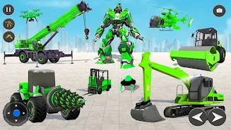 Robot Truck Car Transform Game Скриншот 3