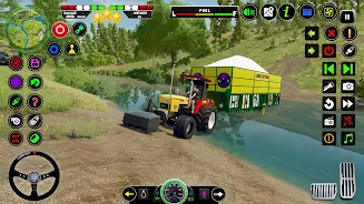 Tractor Game 3D Indian Tractor 스크린샷 0