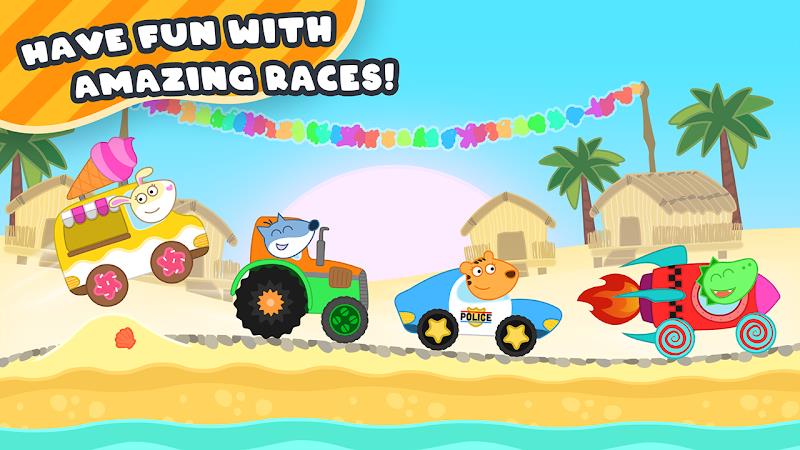 Racing Cars for kids Screenshot 0