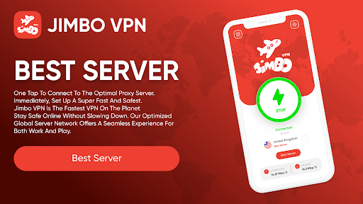 Jimbo VPN Captura de tela 1