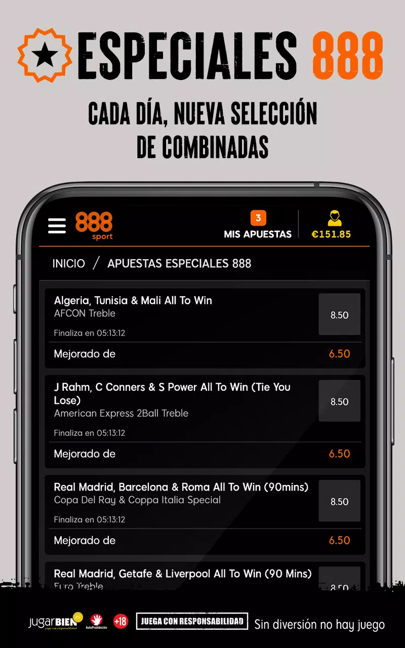 888 Sport: Apuestas deportivas Capture d'écran 2
