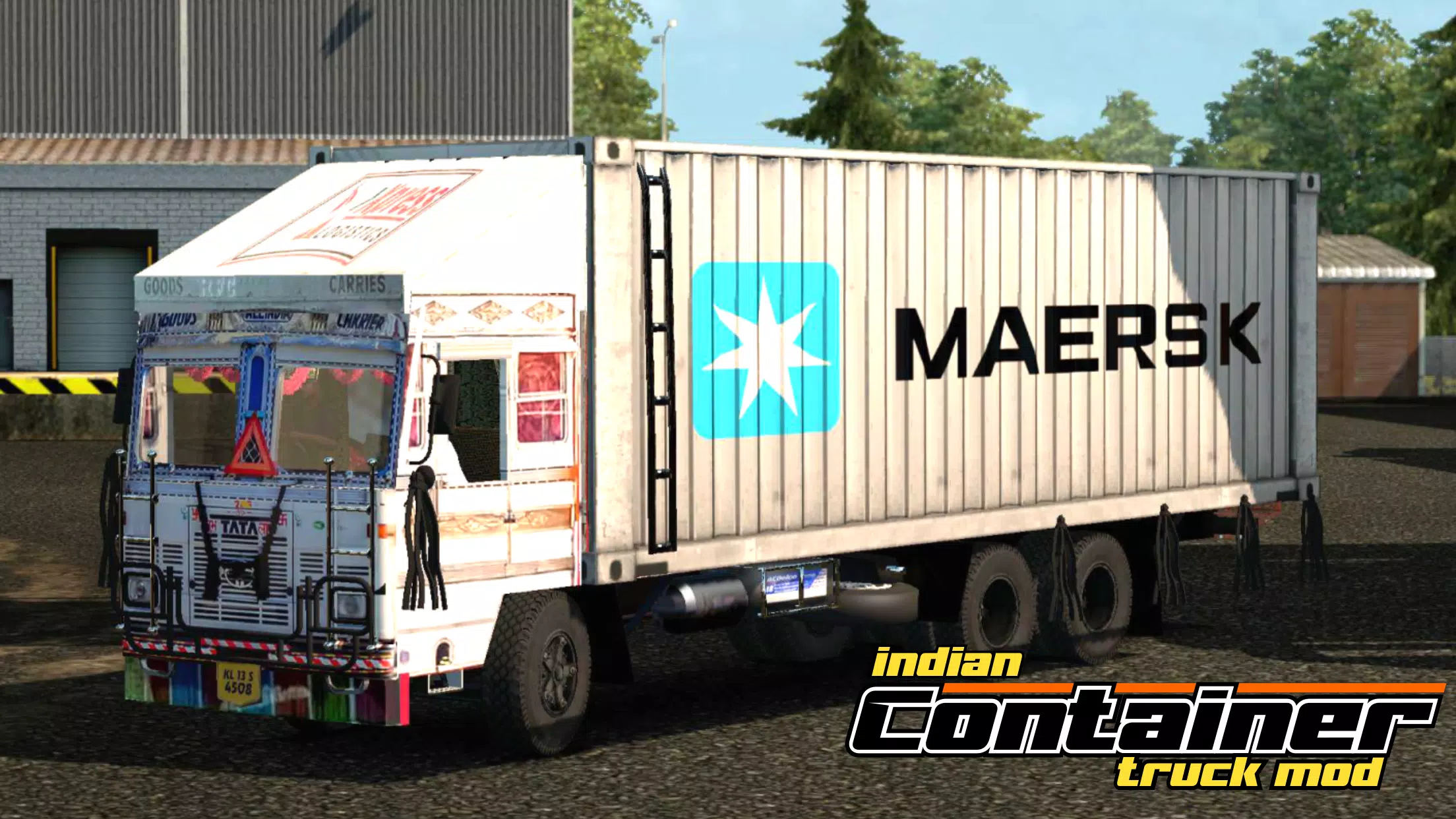 Indian Container Truck Mod Capture d'écran 0