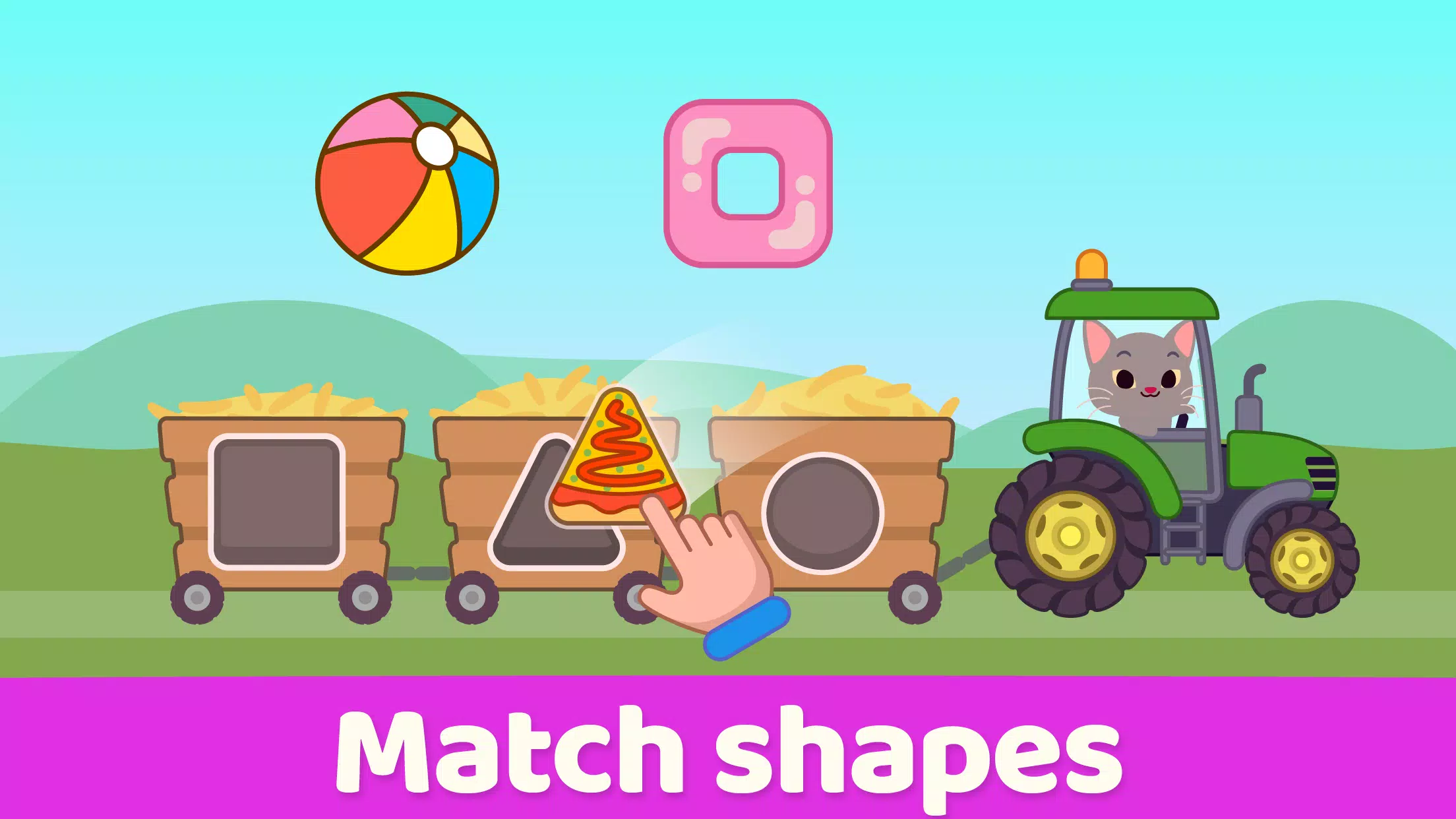 Learning games for toddlers 2+ ဖန်သားပြင်ဓာတ်ပုံ 3