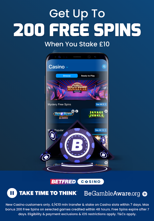 Betfred Sports Casino Games Zrzut ekranu 1