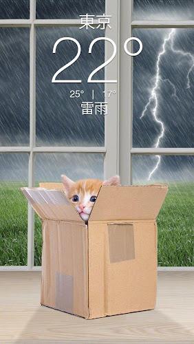 Weather Kitty - App & Widget Ekran Görüntüsü 3