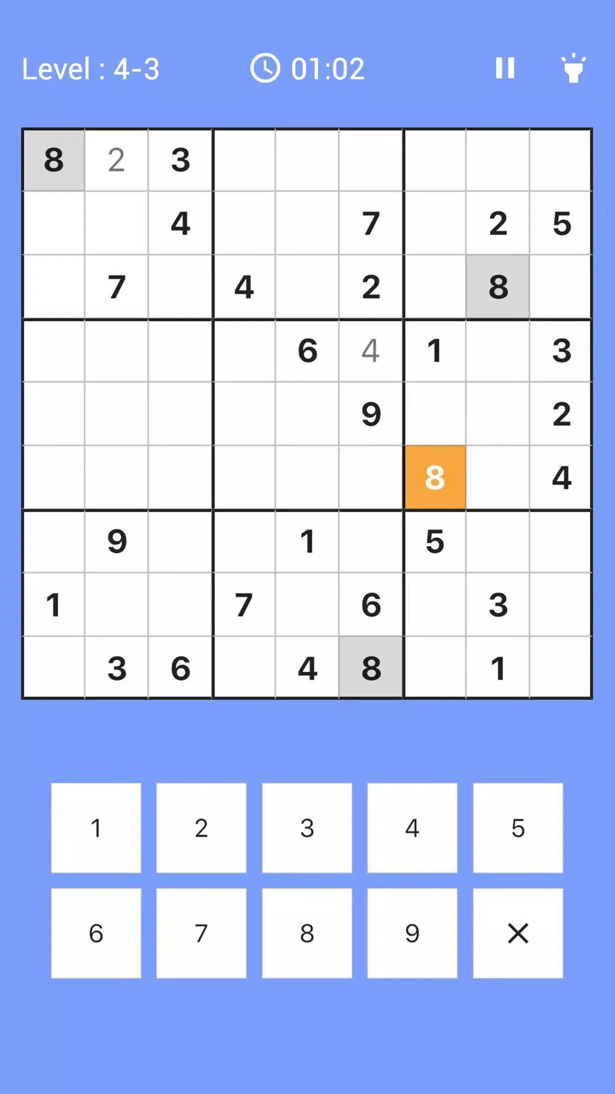 Crazy Sudoku スクリーンショット 1