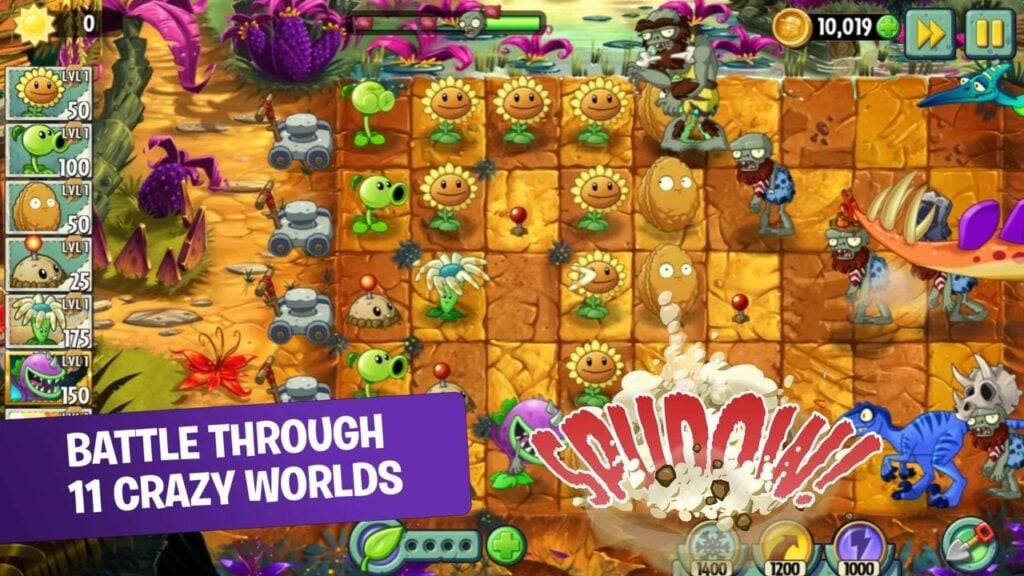 Tumbuhan vs Zombi 2