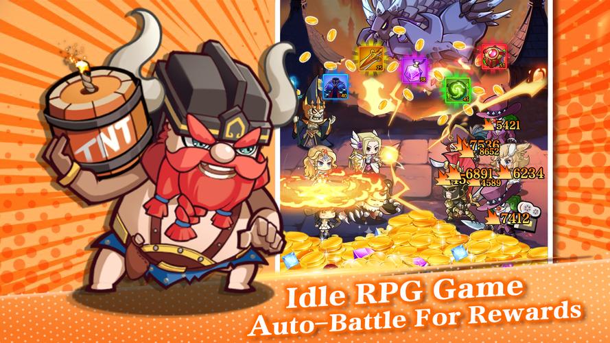 Mythic Summon: Idle RPG Скриншот 2