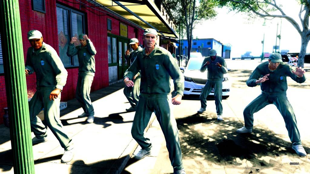 Poszukiwany szef nagród i jego załoga w jak smok: pirat yakuza na Hawajach