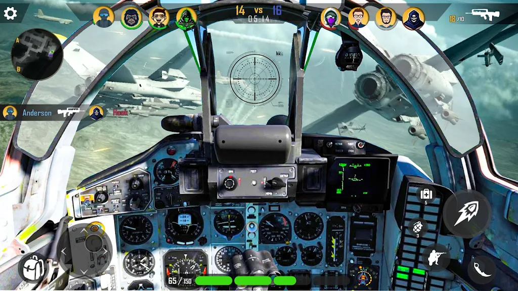 Fighter Jet Games Warplanes Скриншот 2