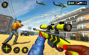 FPS Army Gun Shooting 3D Games Zrzut ekranu 3