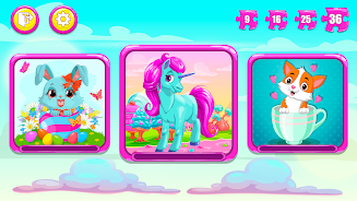 Kids puzzles for girls Screenshot 2