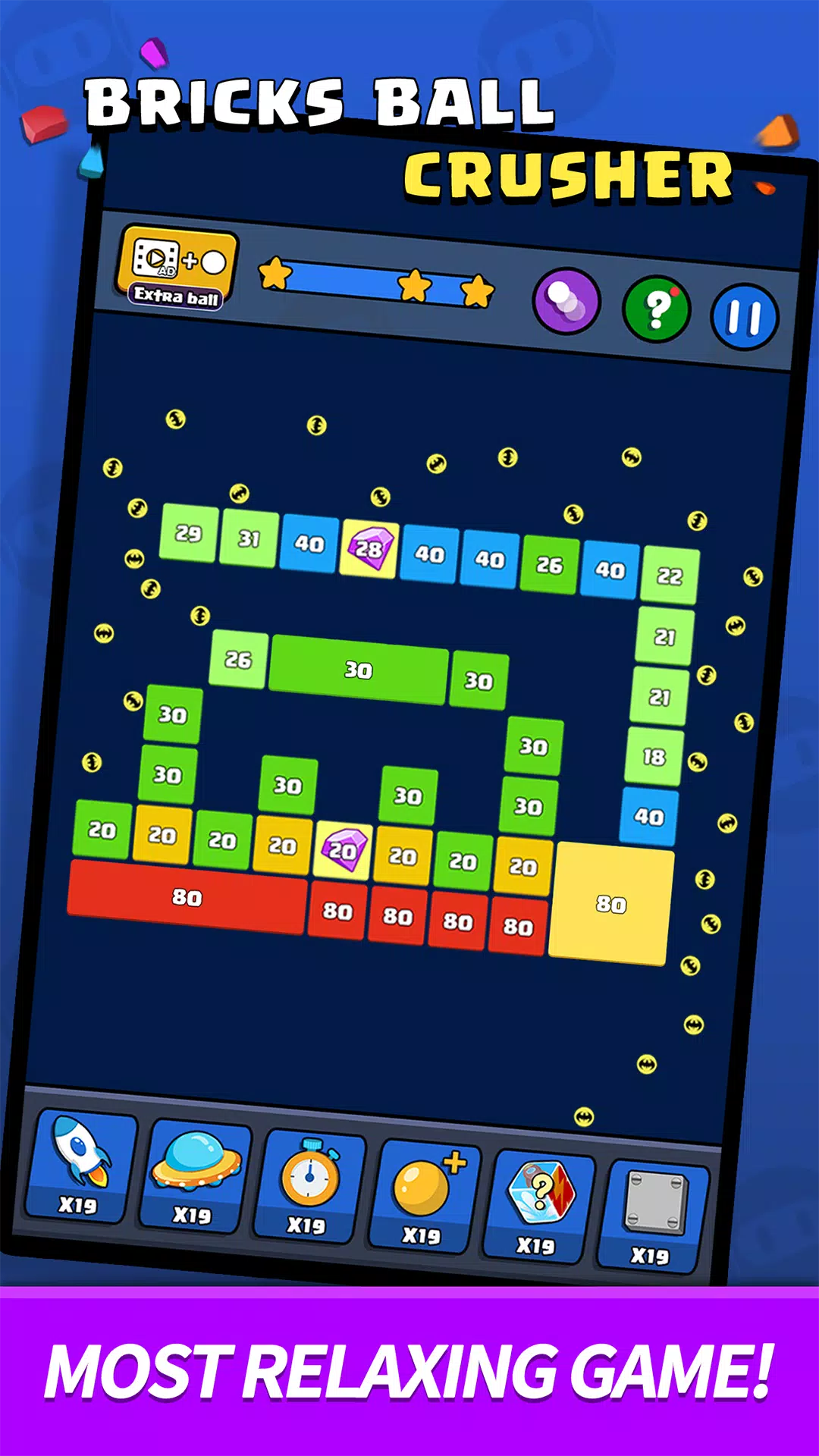 Bricks Ball Crusher Screenshot 1