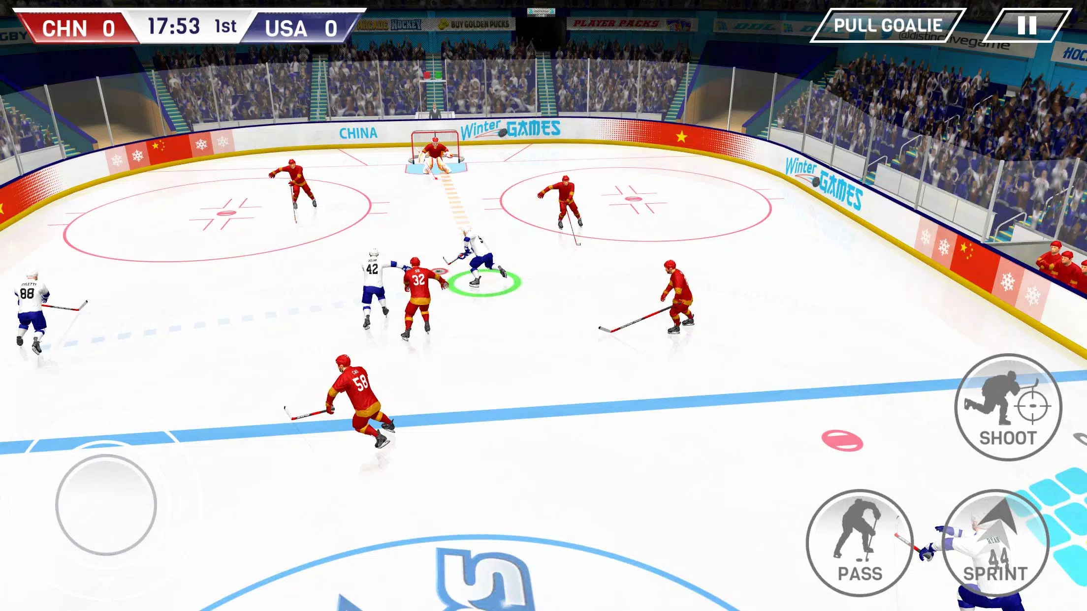 Hockey All Stars Screenshot 1