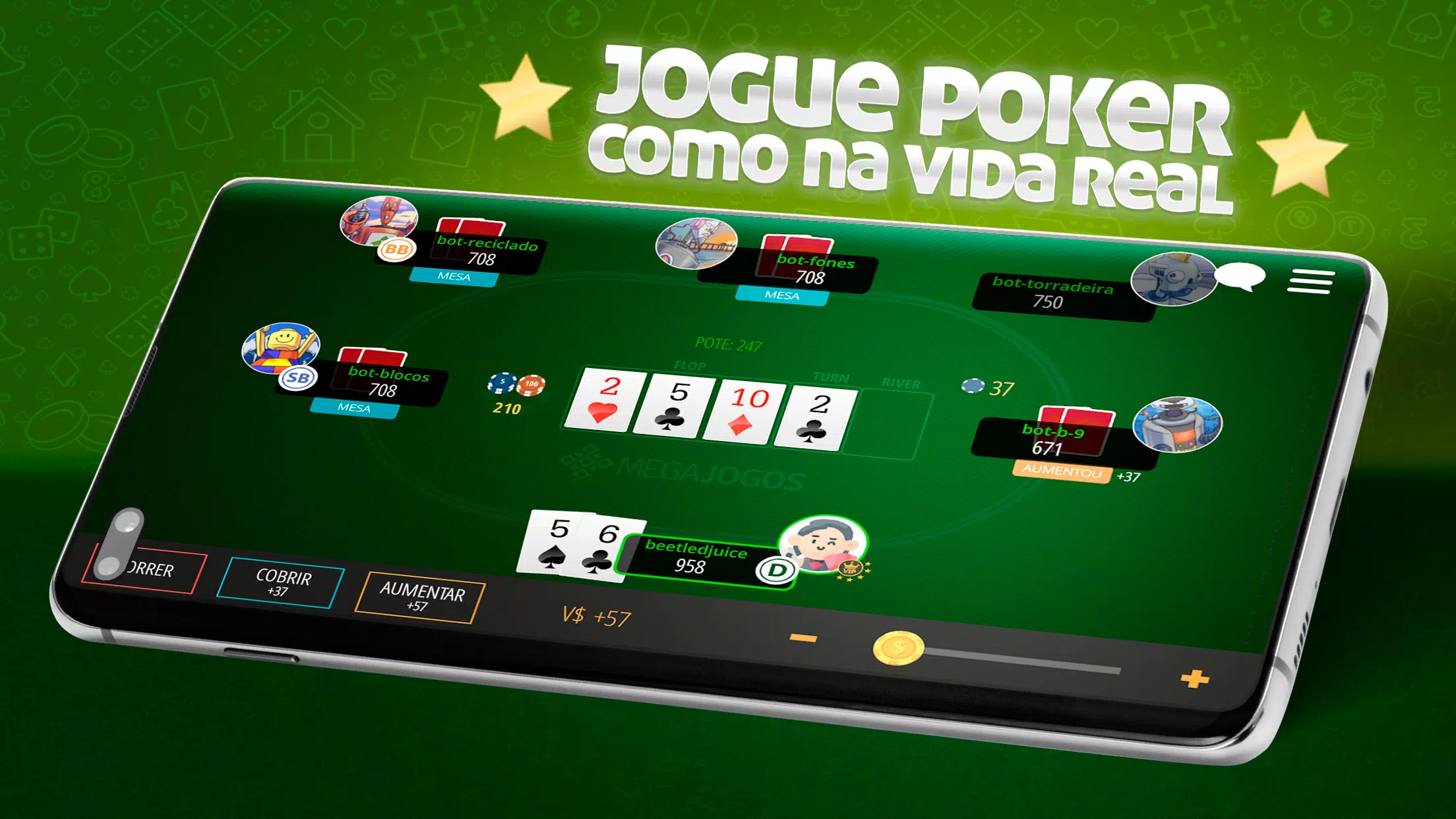 Poker Texas Hold'em Online Ekran Görüntüsü 2