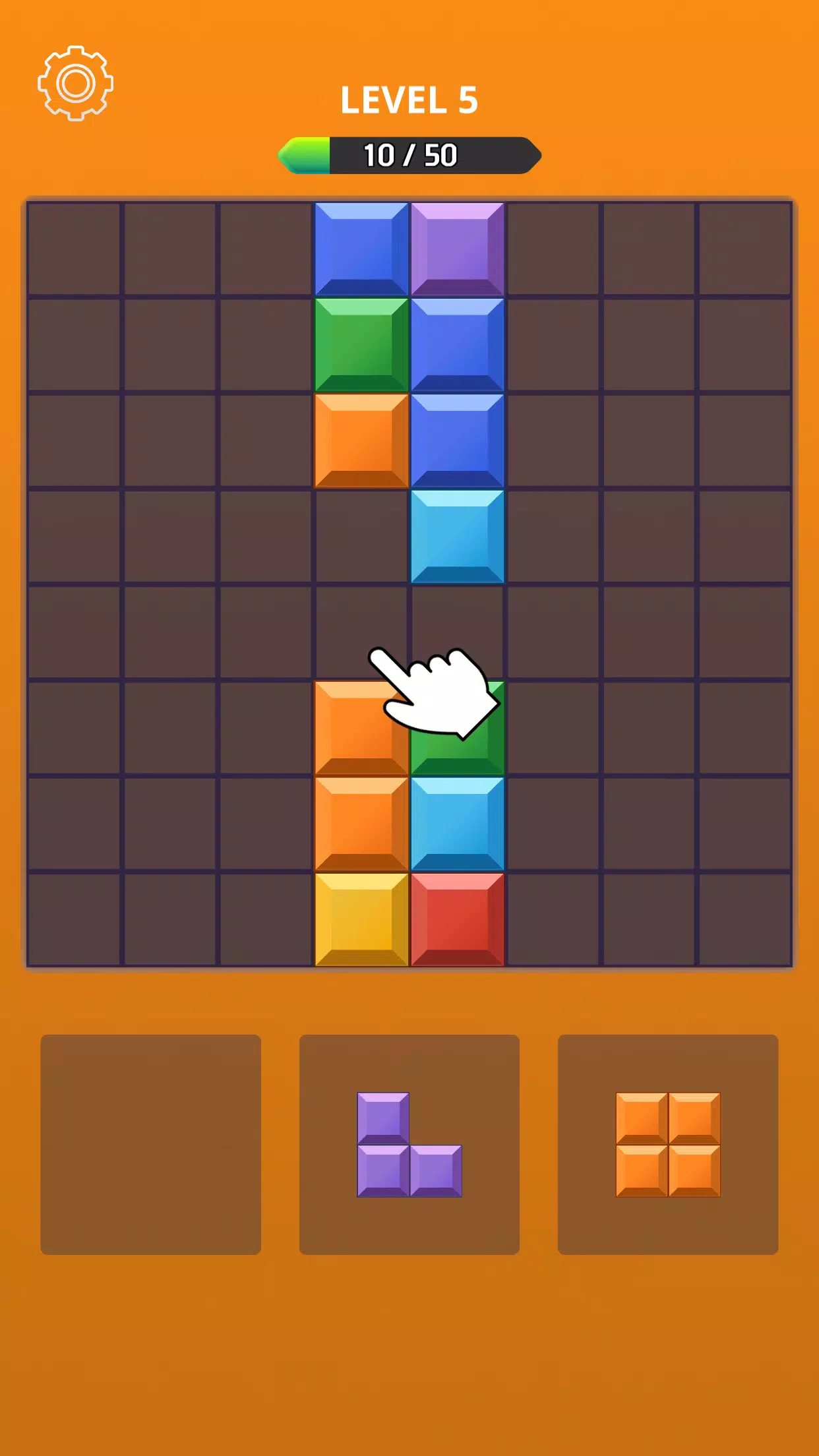 Block Blast Puzzle ภาพหน้าจอ 1