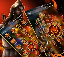 Lord Shiva Launcher Theme Ảnh chụp màn hình 1