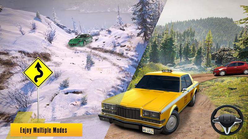 Offroad Taxi Driving Sim 2021 Captura de tela 3