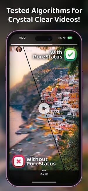 Pure Status mod apk без водяного знака