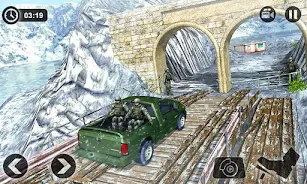 Offroad Army Cargo Driving Mis Screenshot 1