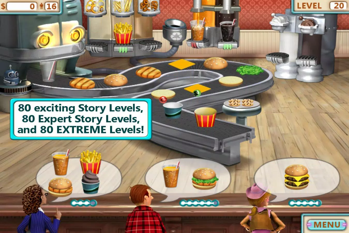 Burger Shop Screenshot 0