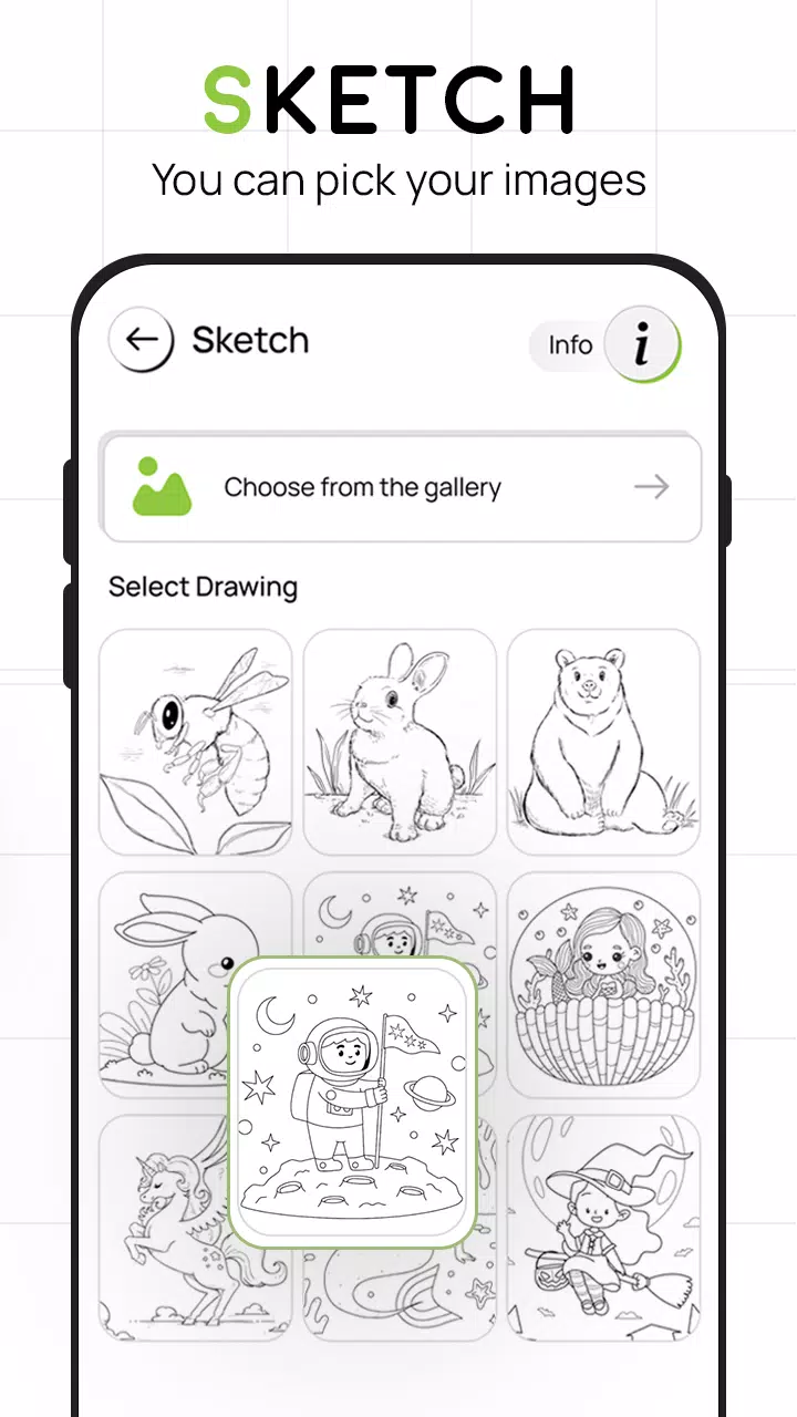 AR Draw Sketch: Trace & Sketch Скриншот 3