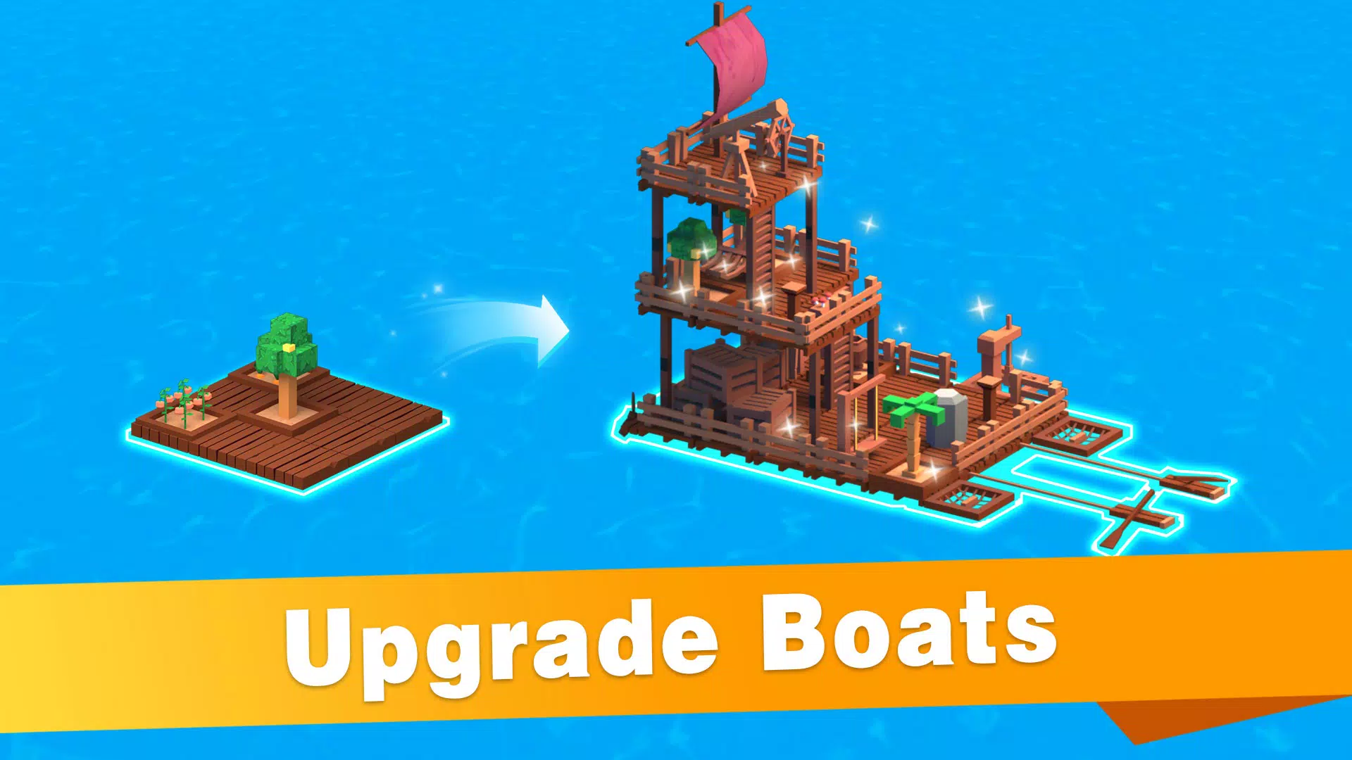 Idle Arks: Build at Sea स्क्रीनशॉट 1