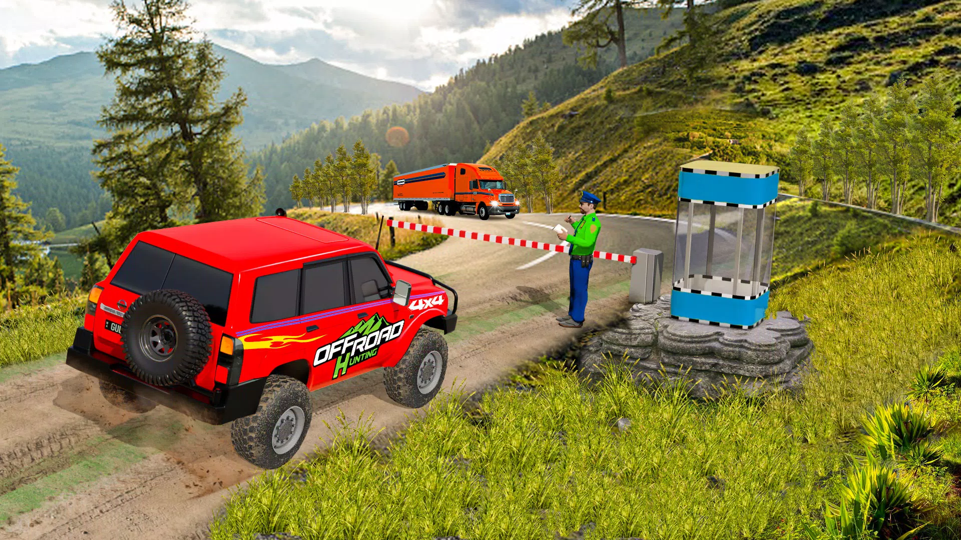 Off The Road-Hill Driving Game Screenshot 1