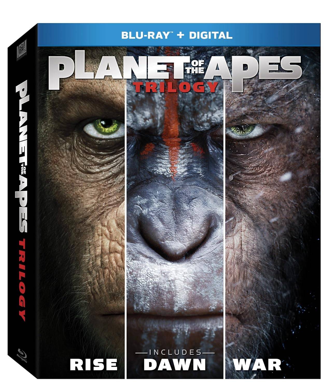 Planeta dos Macacos Trilogia Blu-ray Collection