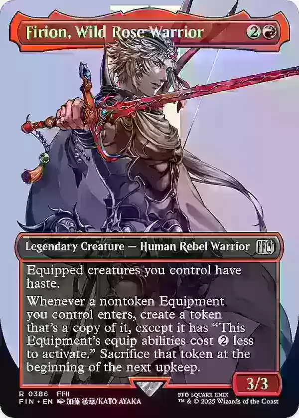 Firion Borderless Card