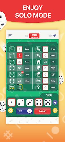 Yatzy - Classic Fun Dice Game 스크린샷 1