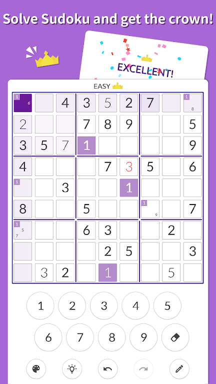 Schermata Sudoku Kingdom - Sudoku puzzle 0