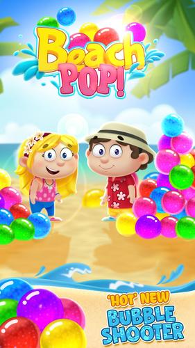 Bubble Shooter: Beach Game Pop Captura de pantalla 0