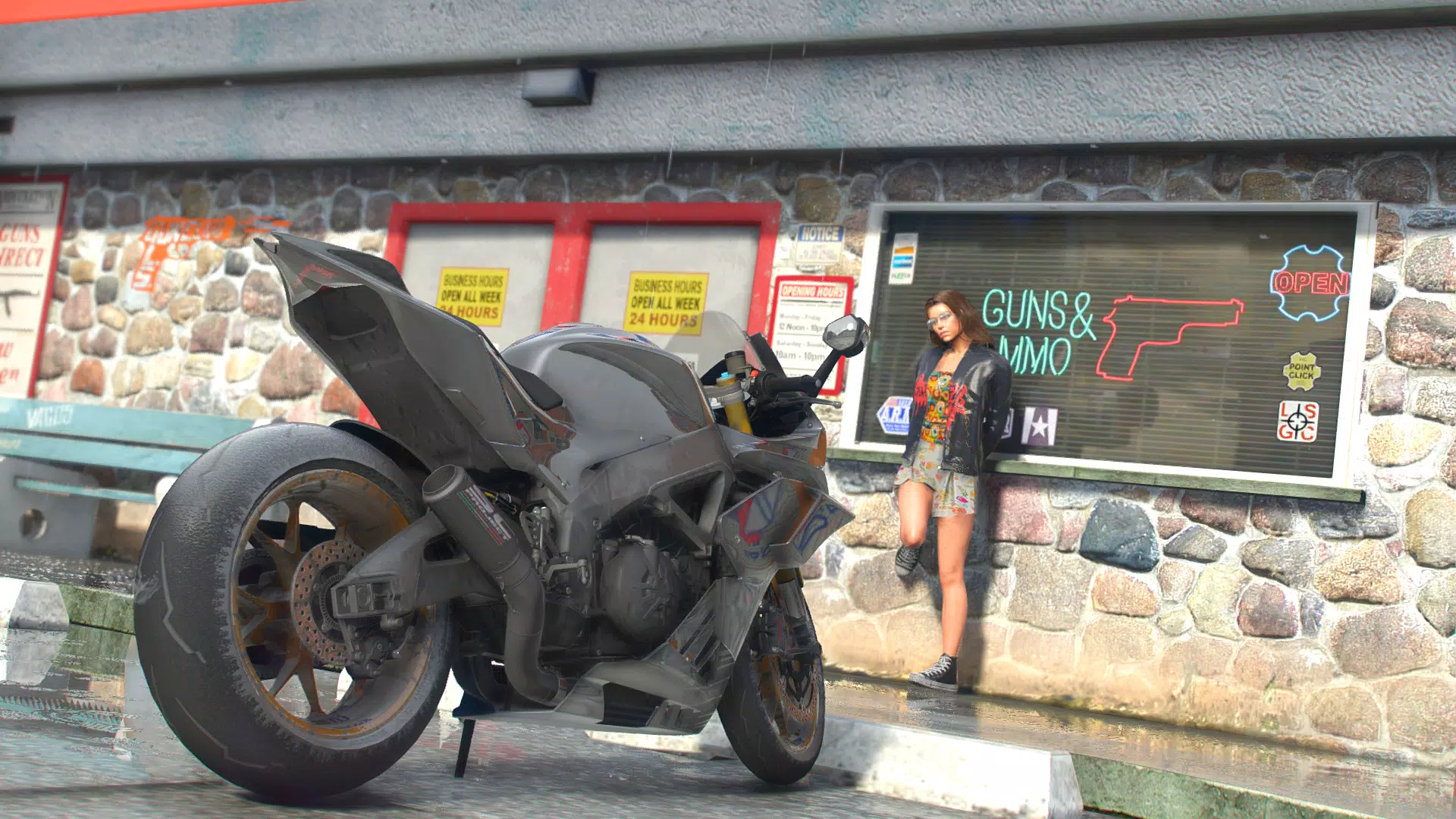 Xtreme Bike Driving Moto Games Captura de pantalla 1